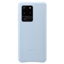 Attēls no Samsung Galaxy S20 Ultra Leather Cover case Sky Blue