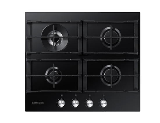 Изображение Samsung NA64H3010AK Black Built-in Gas 4 zone(s)