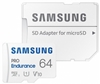 Picture of Samsung PRO Endurance microSD 64GB + Adapter