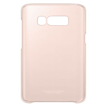 Attēls no Samsung QG955CPE Clear Cover for Galaxy S8+ G955 Pink