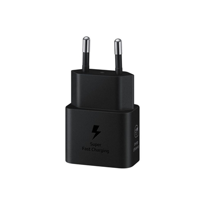 Picture of Samsung SAMSUNG original charger Type C PD 3A 25W GaN EP-T2510NBEGEU black blister