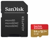 Изображение SanDisk Extreme 64GB microSDXC + Adapter