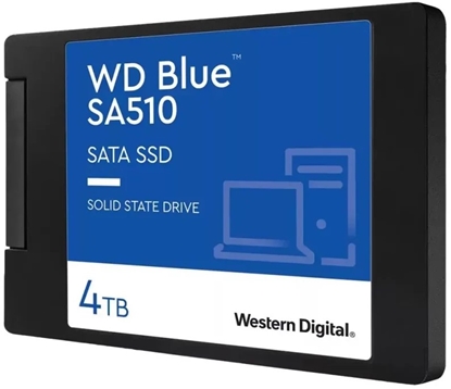 Attēls no SanDisk WD Mlyna SA510 SSD 4TB SATA III 6Gb/s cased 2.5" 7mm internal single-packed