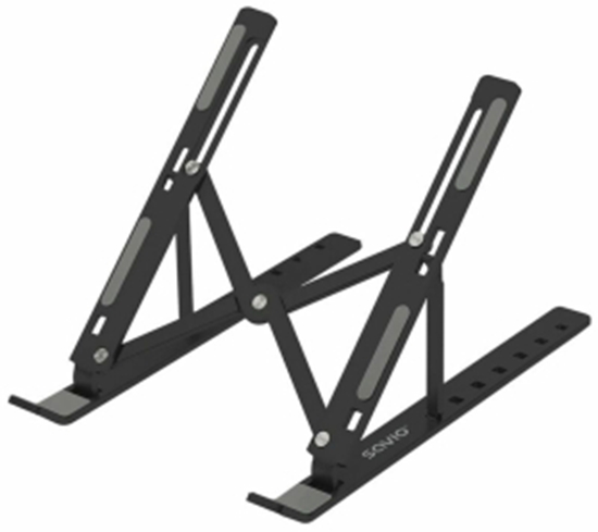 Picture of Savio Portable Stand for Laptop and Tablet Black