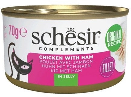 Picture of SCHESIR Adult w Galarecie Kurczak ze Szynk 70g