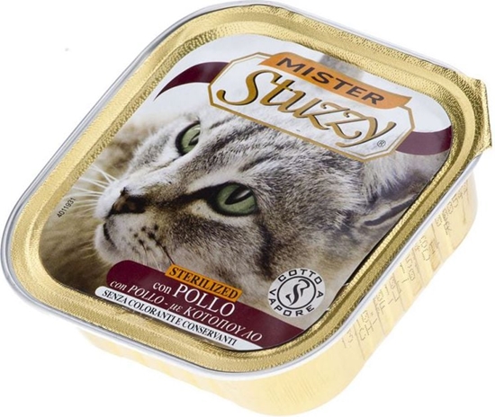 Изображение Schesir STUZZY KOT 100g tacka STERILISED KURA