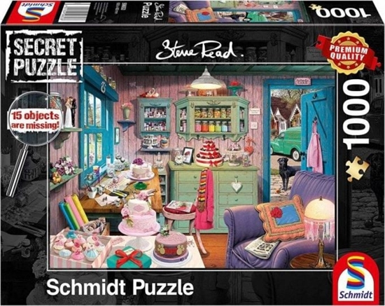 Изображение Schmidt Spiele Puzzle PQ 1000 (Secret Puzzle) Pokój babci G3