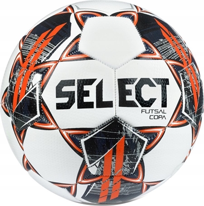 Attēls no Select Select Futsal Copa Ball FUTSAL COPA WHT-BLK biae 4