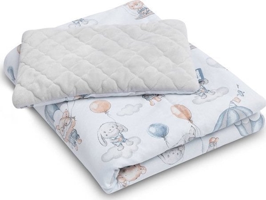 Изображение Sensillo KOMPLET DO ÓECZKA LOT W CHMURACH PLUSZ KARO