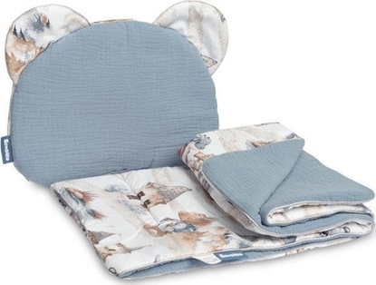 Attēls no Sensillo KOMPLET MULINOWY DO WÓZKA - SMOKI JEANS