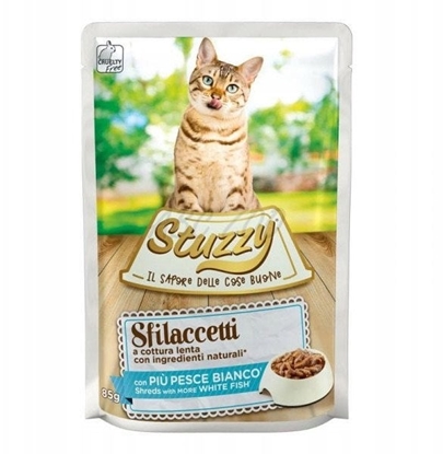 Picture of Sfilaccetti, karma mokra, dla kota, biaa ryba, 85 g, saszetka