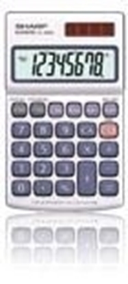 Picture of Sharp EL-250S calculator Pocket Basic Silver