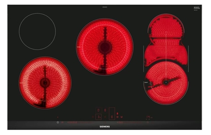 Изображение Siemens ET875LMP1D hob Black Built-in Ceramic 5 zone(s)