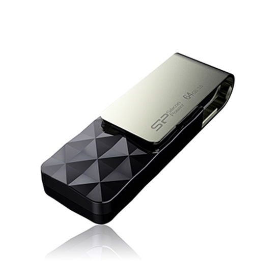Picture of Silicon Power | Blaze B30 | 8 GB | USB 3.0 | Silver