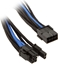 Attēls no SilverStone PCIe 8-pin - PCIe 8-pin, 0.25m, Niebieski (SST-PP07-PCIBA)