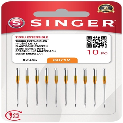 Attēls no Singer Needle, 2045 SZ12 BLST W/10