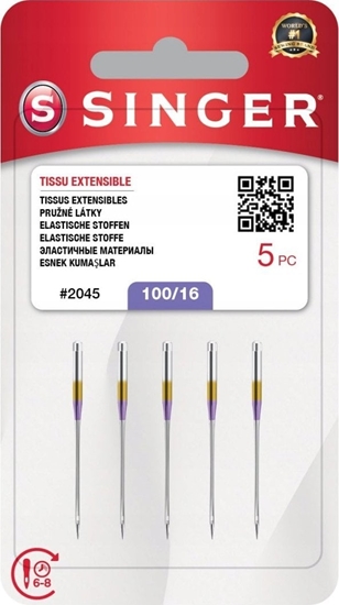 Picture of Singer Needle, 2045 SZ16 BLST W/05