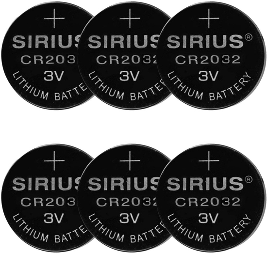 Изображение Sirius DecoPower - 6 stk - CR2032