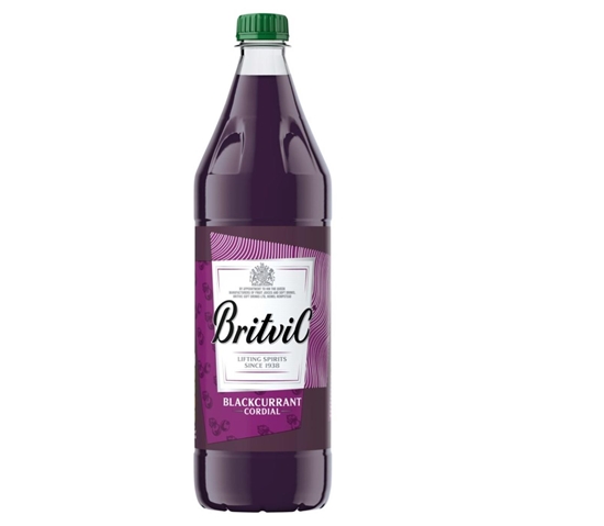 Picture of Sīrups BRTIVIC Cordial Blackcurrant, PET, 1l (DEP)