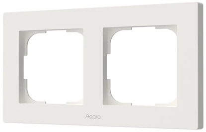 Picture of SMART SWITCH FRAME H2 (2-GANG)/WHITE FE-X01D-W AQARA