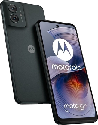 Attēls no Smartfon Motorola Moto G55 5G 8/256GB Grafitowy  (PB5U0006PL)
