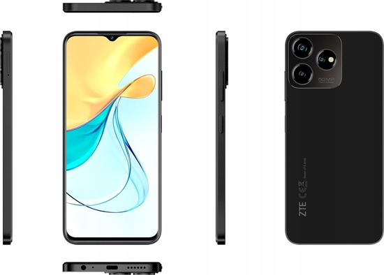 Picture of Smartfon ZTE Blade V50 Design 8/256GB Czarny  (8050/BK)