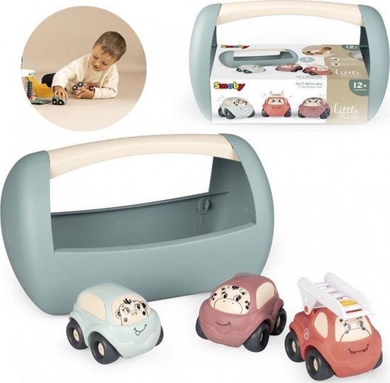 Picture of Smoby SMOBY Little Skrzyneczka z samochodzikami Vroom Planet