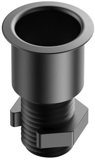 Изображение Solution for cables through desk 35mm black