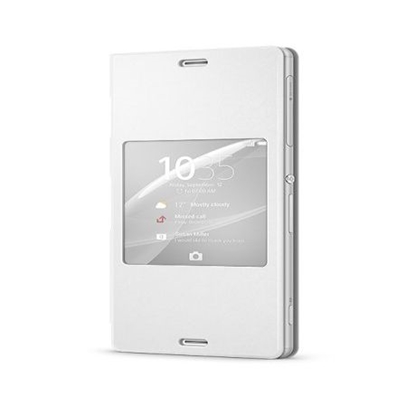 Attēls no Sony Flip cover for XPERIA Z3 D6603 SCR 24 White