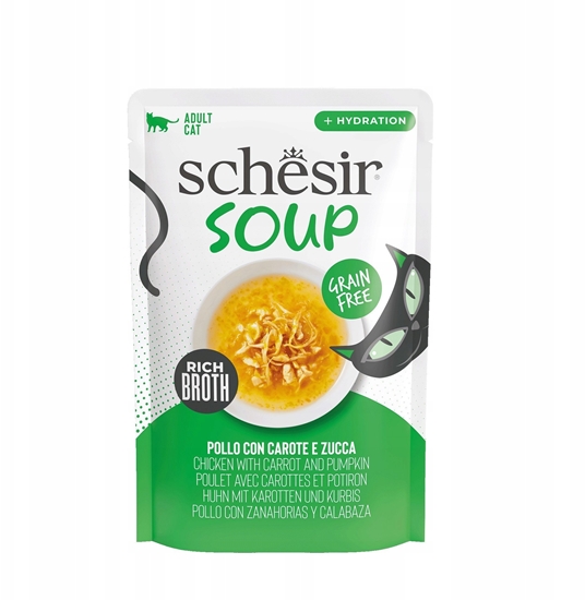 Picture of Soup, karma mokra, dla kotw, zupa kurczak z dyni, 40 g, saszetka