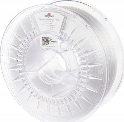 Picture of Spectrum Spectrum 3D filament, Premium PCTG, 1,75mm, 1000g, 80734, clear