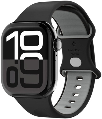 Attēls no Spigen Nano Pop Band, black sesame - Apple Watch 49mm/46mm/45mm/44mm