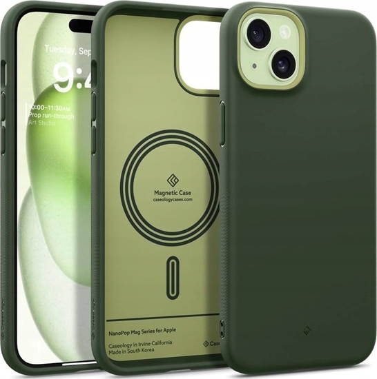 Picture of Spigen Spigen Caseology Nano Pop MagSafe, avo green - iPhone 15