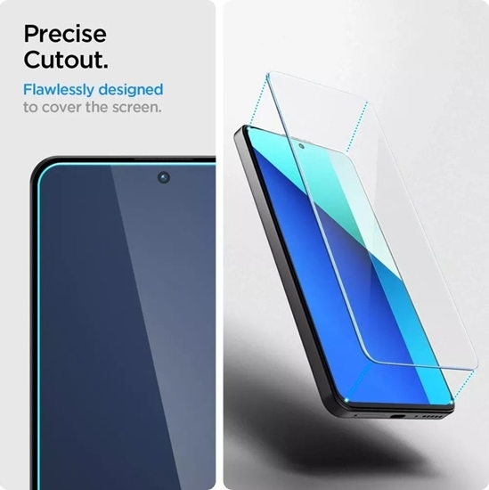 Picture of Spigen Spigen Glas.TR Slim 2-Pack - Szko hartowane do Xiaomi Redmi Note 13 4G / LTE (2 sztuki)