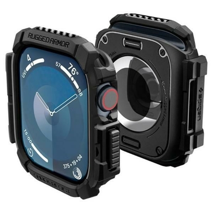 Attēls no Spigen Rugged Armor Apple Watch 10 42mm czarny|bla