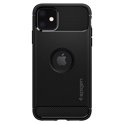Attēls no Spigen Spigen Rugged Armor iPhone 11 Case - Matte Black