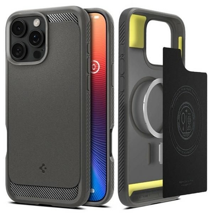 Attēls no Spigen Rugged Armor iPhone 16 Pro Max     szary|gr