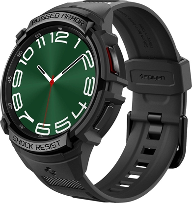 Attēls no Spigen Rugged Armor Pro, black - Samsung Galaxy Watch6 Classic 47mm
