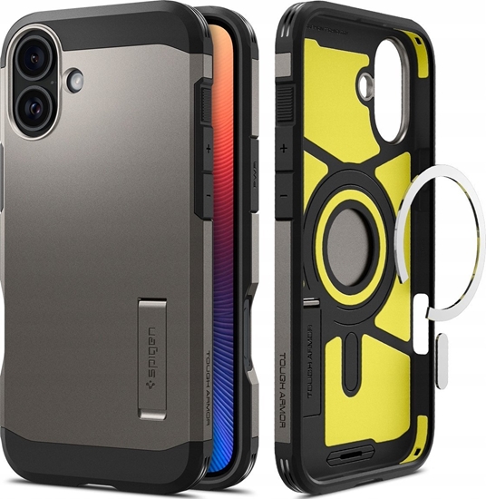 Изображение Spigen Spigen Tough Armor MagSafe, gunmetal - iPhone 6.7" 2024