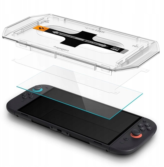 Picture of Tempered glass Spigen Glas.TR EZ FIT for Nintendo Switch 2 (2pcs)