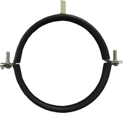 Picture of SpiroFlex 125 obejma (oc) z amortyzatorem gumowym