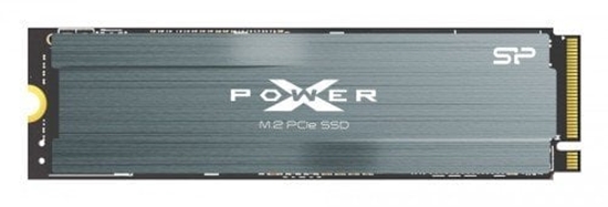 Picture of SSD Silicon Power US75 1TB M.2 Gen4 NVMe 7000/6000 MB/s with Heatsink (SP01KGBP44US75S5)