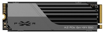Picture of SSD Silicon Power XS75 4TB M.2 Gen4 NVMe 7000/6500 MB/s with Heatsink (SP04KGBP44XS75S5)