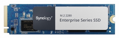 Attēls no SSD|SYNOLOGY|800GB|M.2|NVMe|Write speed 1000 MBytes/sec|Read speed 3000 MBytes/sec|TBW 1400 TB|SNV5420-800G