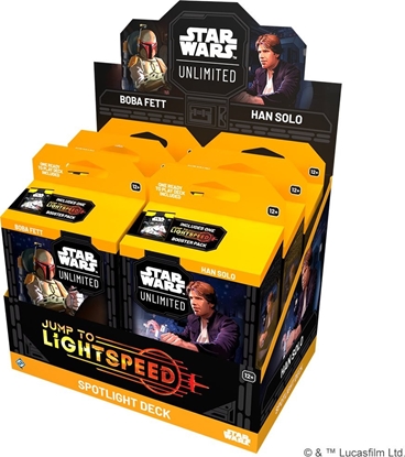 Picture of Star Wars: Unlimited Card Game - Jump to Lightspeed - Spotlight Deck Box (6)