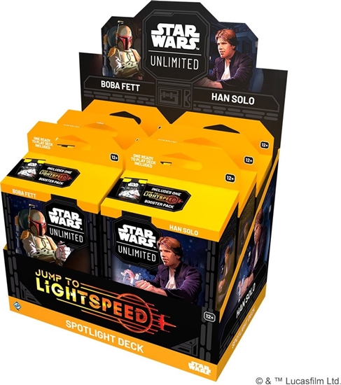 Picture of Star Wars: Unlimited Card Game - Jump to Lightspeed - Spotlight Deck Box (6)
