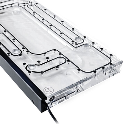 Изображение Stealkey Customs Stealkey Customs Lian Li O11D Mini MK1 Distroplate DDC - Acryl