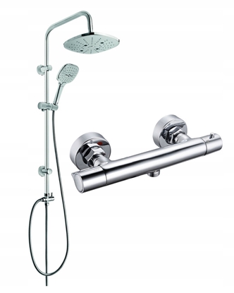 Attēls no Suchawka prysznicowa Invena INVENA DESZCZOWNIA ROTONDA KWADRATOWA BIALA - AU-27-K02