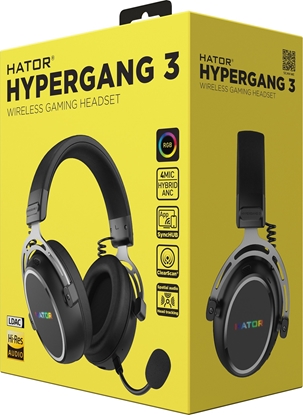 Picture of Suchawki Hator Hypergang 3 Wireless Czarne (ESH55)