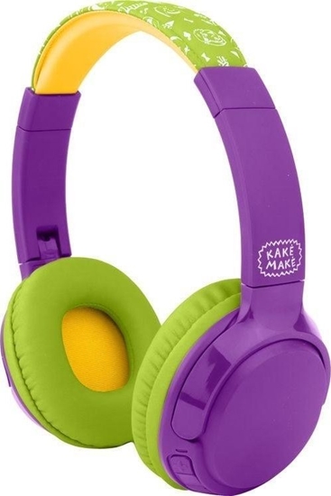 Picture of Suchawki Kake Make Kake Make Wireless Kids Headphone Green-